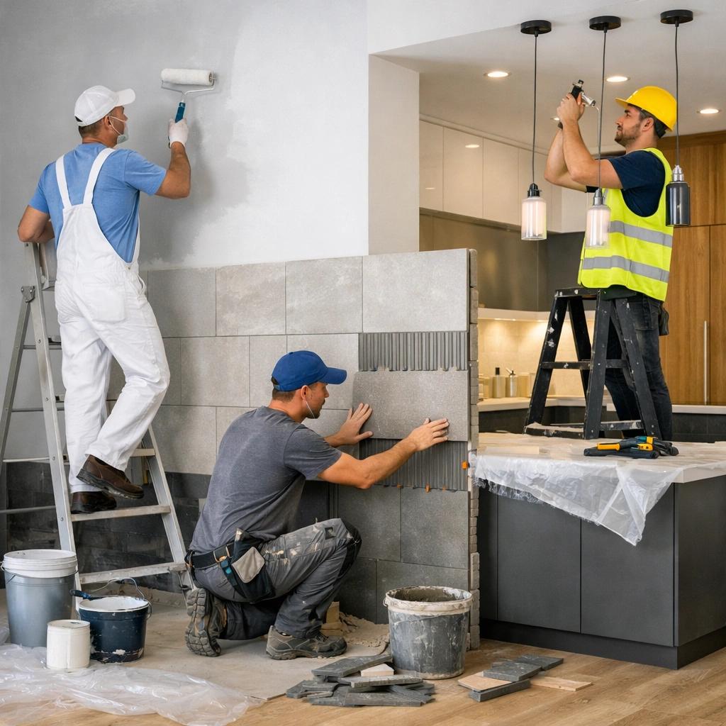 3. Structural and Finishing Works